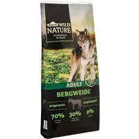Dehner Wild Nature Bergweide Adult Pferd, 4 kg/12 kg, getreidefrei/zuckerfrei Pferd, Trockenfutter für: Hunde, Trockenfutter für ausgewachsene Hunde