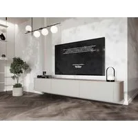 MOEBLINE Lowboard Hängender TV Lowboard AZILLO 215 kaschmir