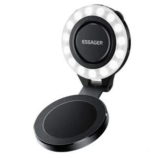 ESSAGER D13 Magnetic Multi-functional Pocket Fill Light 3 Color Temperatures 10-100 Brightness Foldable Portable Selfie