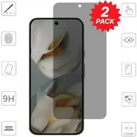 Wigento Displayschutzglas Privacy 2x für Google Pixel 11 10 Pro XL Display 9H Glas Blickschutz für Google Pixel 11 10 Pro XL, Spar Set Privacy Display Schutz Glas