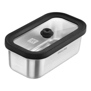 ZWILLING Fresh & Save STAINLESS Vakuumbox S, Edelstahl, Silber