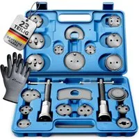 TRESKO Montagewerkzeug TRESKO 23tlg Bremskolbenrücksteller Blau Set Bremskolben Satz Kolben, universell