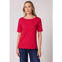 STREET ONE T-Shirt mit U-Boot-Ausschnitt