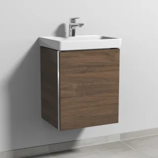 Sanipa 3way Waschtischunterbau zu Villeroy & Boch Avento Waschtisch mit 1 Tür, Eiche-Arizona BR61980