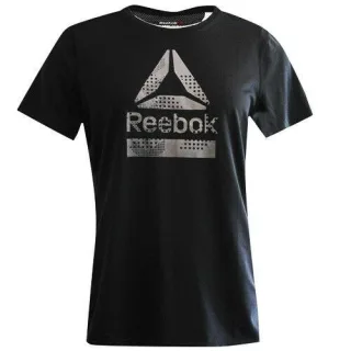 Reebok Active Chill Black Short Sleeved Womens Tee Top T-Shirts BQ4994 RW14