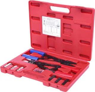 KS Tools Sicherungszangen-Satz mit Ratschenfunktion, 20-tlg - 500.1350