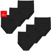 Fashionschmiede Shapingslip Shapewear Damen Unterwäsche Bauchweg 3er-6er Pack Shape Slips (Set, 6-St., 6er-Pack) Modellierung von Bauch und Taille, extra hoch