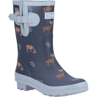 Cotswold Woodland Mid Gummistiefel Für Damen Aus Hirschleder