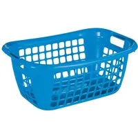 Sunware Wäschekorb Sunware Wäschekorb Basic 48L blau 55 x 38 x 23 cm