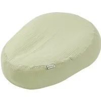 Meyco Baby Stillkissenbezug Soft Olive, (1 Stück), One size