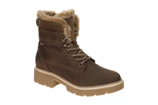 Tamaris Damen Winterstiefeletten 1-26275-43 in Braun Mocca - Warmfutter aus S...