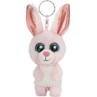 GLUBSCHIS Schlüsselanhänger Hase Monni-Wonni, Schlüsselring pink