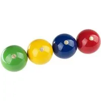 GICO Spielzeug-Gartenset Krocket Ersatzkugeln Ø 80 mm Krocketspiele / Croquet Spiele