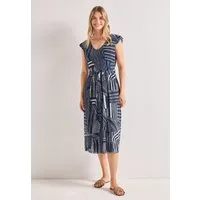 STREET ONE Midikleid zweilagig