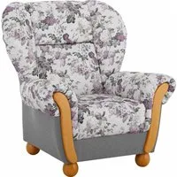 Home affaire Sessel Milano, bequemer Ohrensessel im Landhaus-Stil, Breite 99cm, Hochlehnsessel