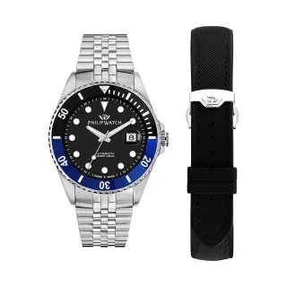 Philip Watch Uhren-Set inkl. Wechselarmband Caribe Diving R8223597037