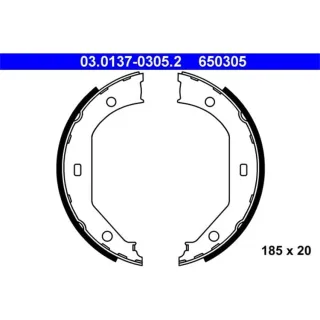 ATE Bremsbacken hinten BMW 02 1 3 4 5 X1