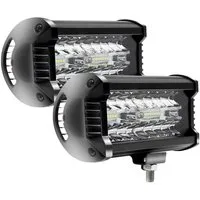 CCLIFE LED Scheinwerfer Led Arbeitsscheinwerfer 12V Scheinwerfer Auto Traktor IP67