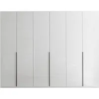 Schlafkontor Drehtürenschrank Camoleo Kleiderschrank, 300cm Schrank in Hochglanz Soft-Close-Funktion Spiegel auf der Innenseite der Tür