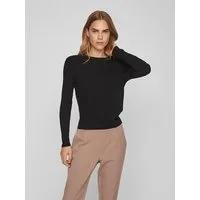 Vila Rundhalspullover VICOMFY O-NECK L/S KNIT TOP/SU - NOOS