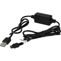 vhbw Ersatz für Sony AC-L200D, AC-L25, AC-L200B AC-L200C, AC-L200, AC-L25A, USB-Kabel