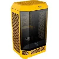 The Tower 300, Tower-Gehäuse dunkelgelb, Tempered Glass