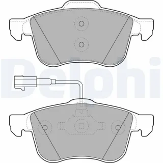 Delphi Bremsbel?ge vorne Alfa Romeo 159 Brera Spider LP1959