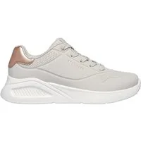 Skechers Skechers - UNO LITE SHIMMER ALONG - Beige Schnürschuh