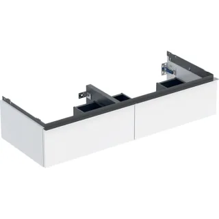Geberit iCon Unterschrank für Doppel-Waschtisch, 2 Schubladen 502314012