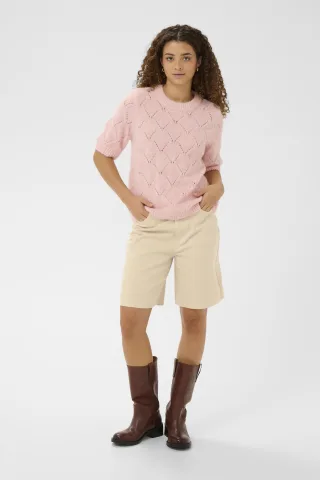 Jeansshorts PollaSZ Jeansshorts Gerade Passform