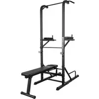 GORILLA SPORTS Kraftstation Multistation in Schwarz, (1-tlg)