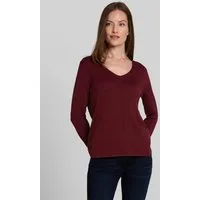 TOM TAILOR Strickpullover Pullover & Strickjacken Strickpullover mit V-Ausschnitt