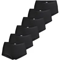 Nina Von C. Taillenslip 6er Pack Slipboutique (Spar-Set, 6-St) Taillen Slip - Baumwolle - Atmungsaktiv