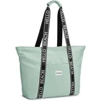G4Free Strandtasche Strandtasche für Damen, wasserdichte Strandtasche, Handtasche, Strandtasche, wasserdicht und sandabweisend, Schultertasche