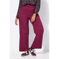 Studio Untold Funktionshose Hose Wide Legs HighWaist teilelastischer Bund