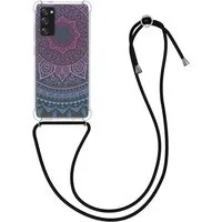 kwmobile Handyhülle Hülle für Samsung Galaxy S20 FE, Silikon Handyhülle mit Kette - Handykette Handyband