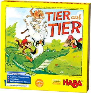 Haba 4478 - Tier auf Tier (Stapelspiel)