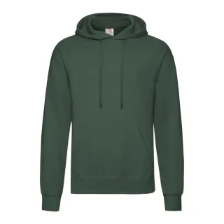 Fruit of the Loom - Kapuzenpullover Leicht für Herren/Damen Unisex (Flaschengrün)