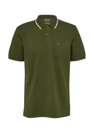 s.Oliver - Polo-Shirt olive - Gr. - XL