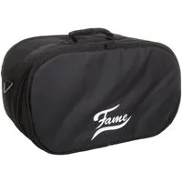 FAME Aufbewahrungstasche (Bongo Tasche 50x22x29cm Nylon mit Schultergurt und Polsterung Ideal für sicheren Bongo Transport, Bags und Cases, Percussion Bags), Bongo Tasche, Bongo Transporttasche, Nylon Bongo Tasche