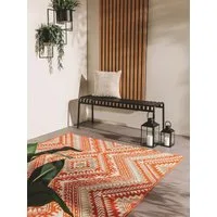 benuta Outdoorteppich Cleo, rechteckig, Höhe: 5 mm, Teppich Wohnzimmer, Schlafzimmer, Esszimmer, Flur, Kunstfaser, Cozy