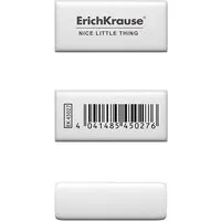 Erich Krause Radiergummi, Radiergummi weich 3,2 x 1,5 x 1,2 cm weiß 1 Stück