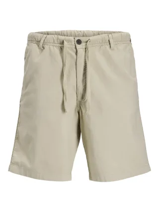 JACK&JONES - JPSTJAIDEN BONDI LINEN JOG SHORT REG SN Grau - Gr. - M
