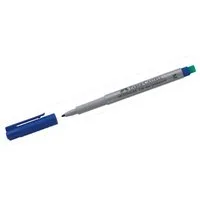 Faber-Castell Folienstift Folienschreiber nonpermanent M blau