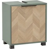 Schildmeyer Waschbeckenunterschrank Piazza, Waschbeckenunterschrank, Made in Germany, B: 50,3 cm (1-St) Solide Verarbeitung - Dieses Produkt ist in Deutschland gefertigt