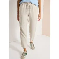 CECIL Stoffhose Style Tracey im Casual Fit und aus Leinen