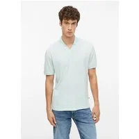 s.Oliver Kurzarmshirt Polo-Shirt Poloshirt mit Strukturstreifen