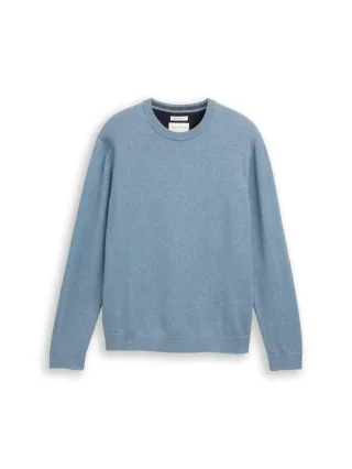 Tom Tailor - Basic Strickpullover blau - Gr. - XXXL