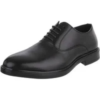 Coolwalk Herren Derby-Schnürschuh elegant für Business & Alltag Schnürschuh (91977232) Blockabsatz Business-Schuhe in Schwarz