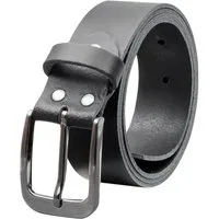 COLOGNEBELT Ledergürtel OM434-SL-Schwarz MADE IN GERMANY, Schwarz Kürzbar, 100 % Echtleder, Unisex